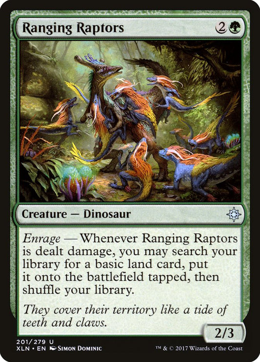 Ranging Raptors - (Foil): Ixalan