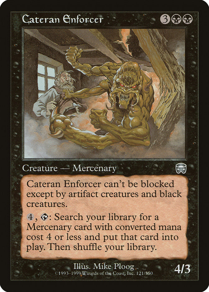 Cateran Enforcer - (Foil): Mercadian Masques