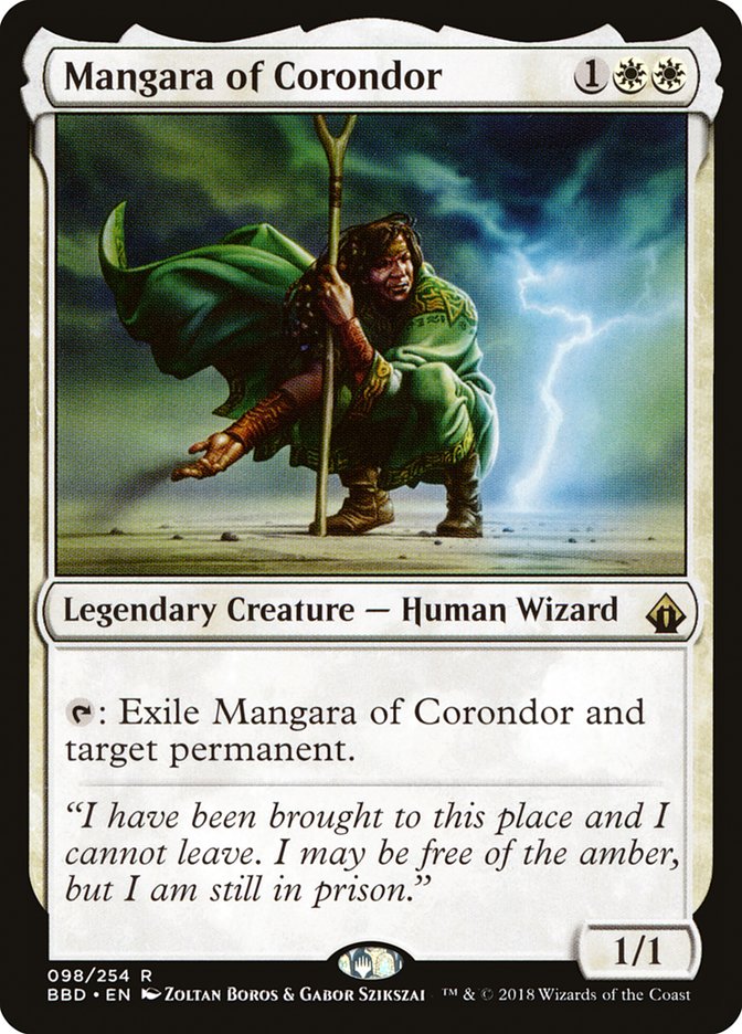 Mangara of Corondor - (Foil): Battlebond