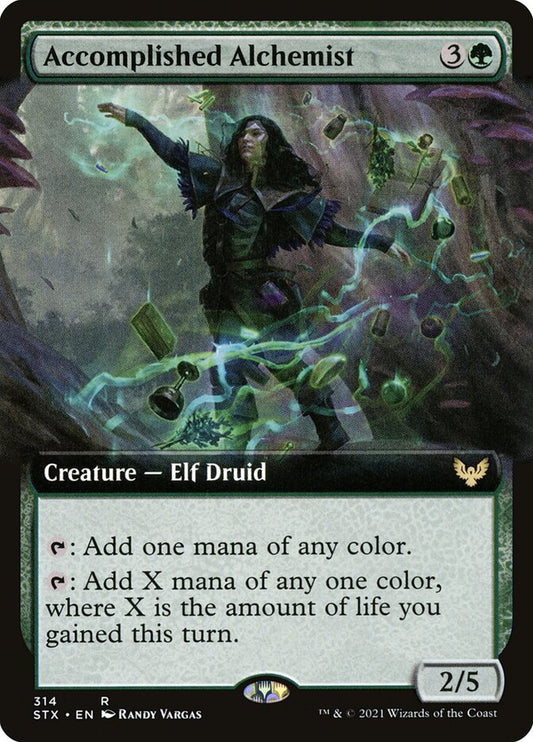 Accomplished Alchemist (Extended Art): Strixhaven: School of Mages