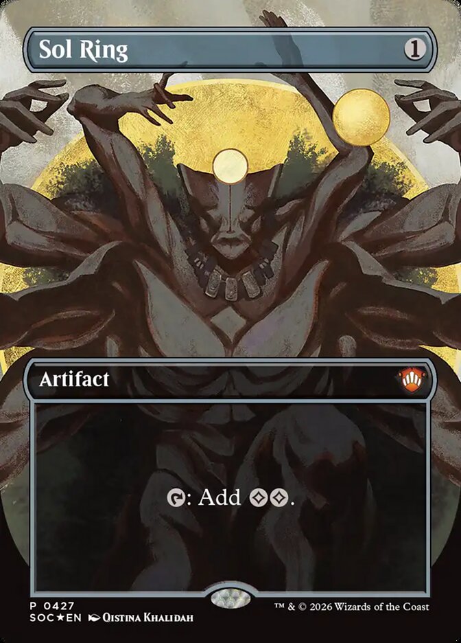 Sol Ring - (Foil): Secrets of Strixhaven Commander