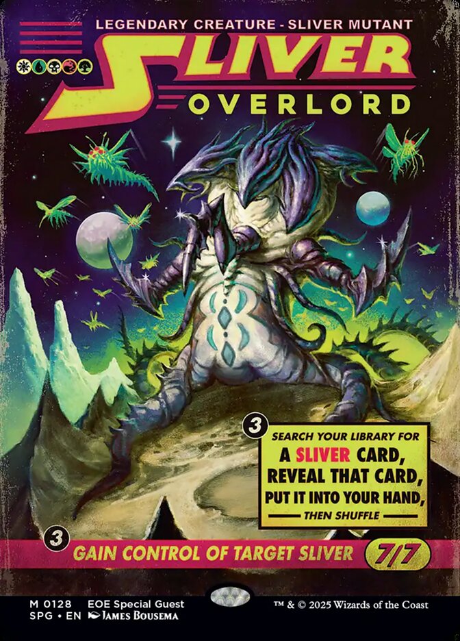 Sliver Overlord (Borderless) - (Foil): Special Guests