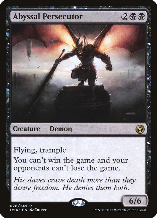 Abyssal Persecutor - (Foil): Iconic Masters