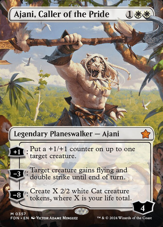Ajani, Caller of the Pride (Borderless): Foundations
