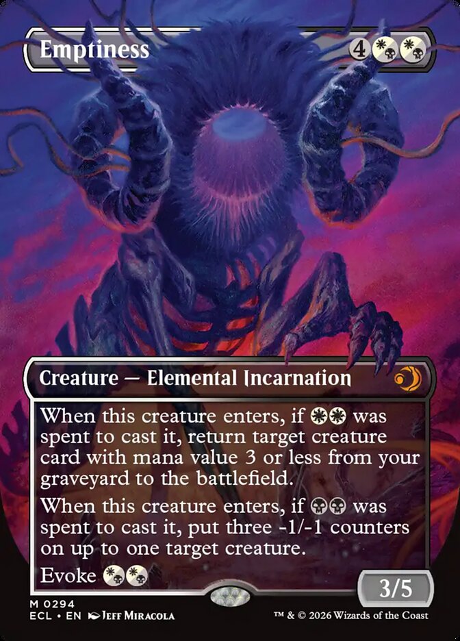 Emptiness - (Foil): Lorwyn Eclipsed