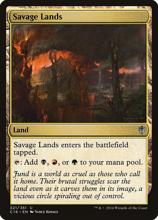 Savage Lands: Commander 2016
