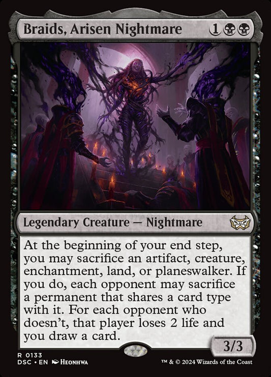 Braids, Arisen Nightmare: Duskmourn: House of Horror Commander