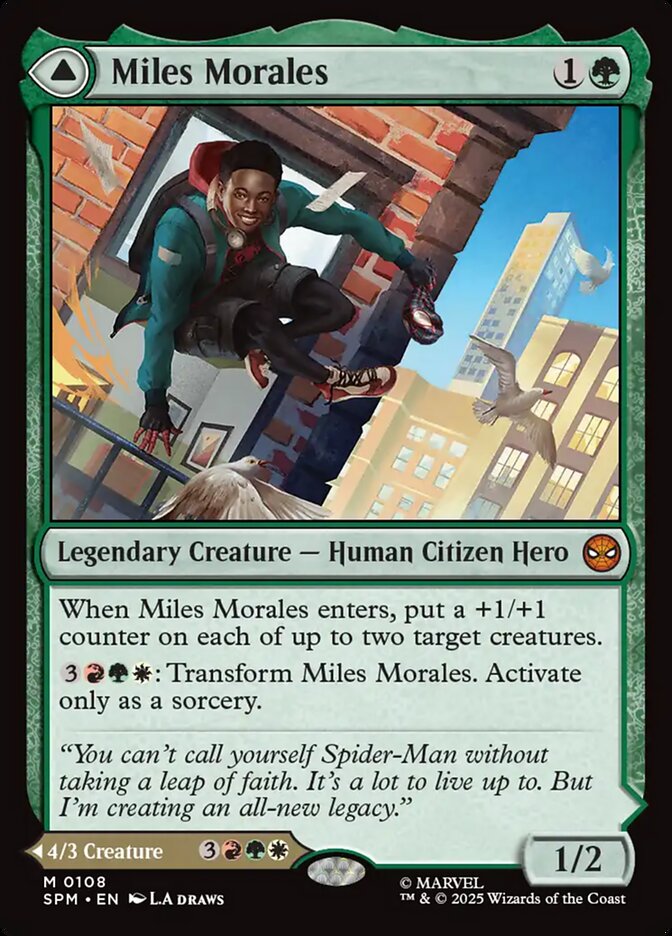 Miles Morales // Ultimate Spider-Man - (Foil): Marvel's Spider-Man