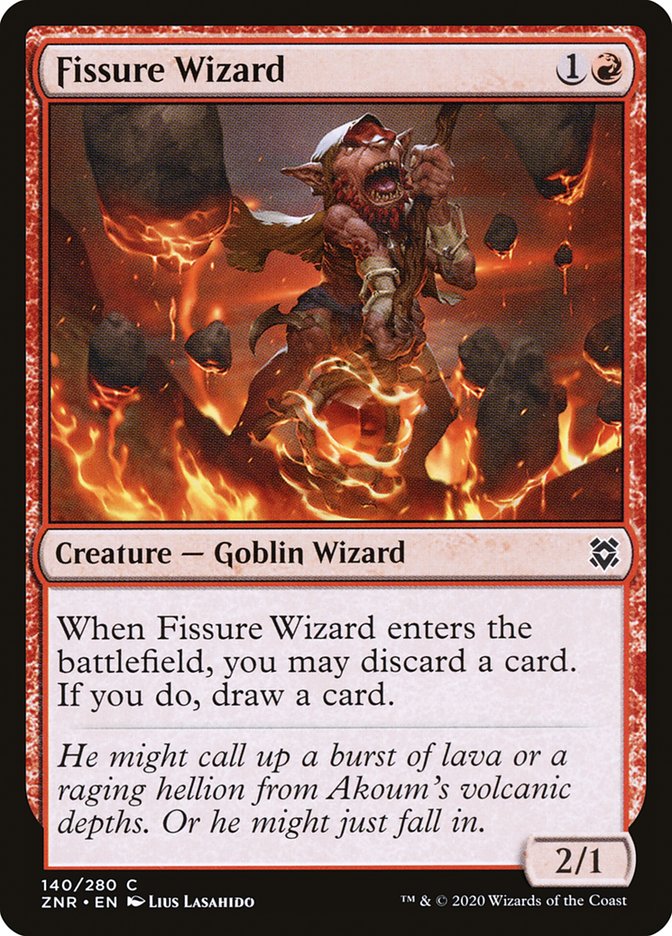 Fissure Wizard: Zendikar Rising