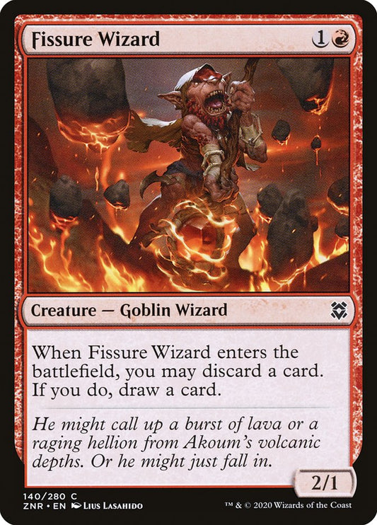 Fissure Wizard: Zendikar Rising
