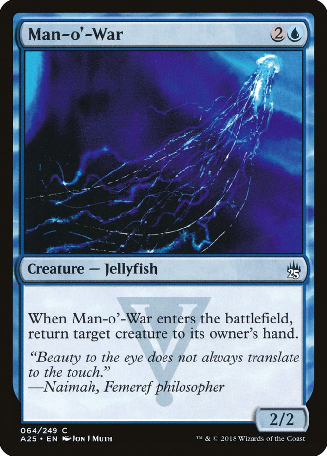 Man-o'-War - (Foil): Masters 25