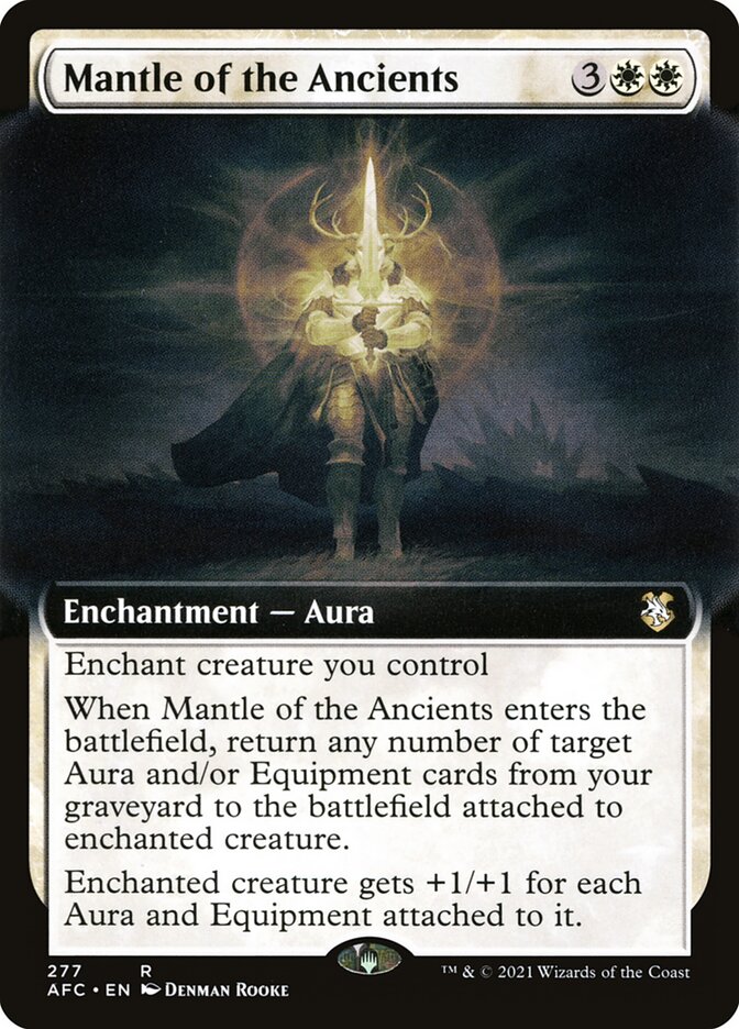 Mantle of the Ancients (Extended Art): Forgotten Realms Commander