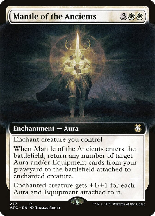 Mantle of the Ancients (Extended Art): Forgotten Realms Commander