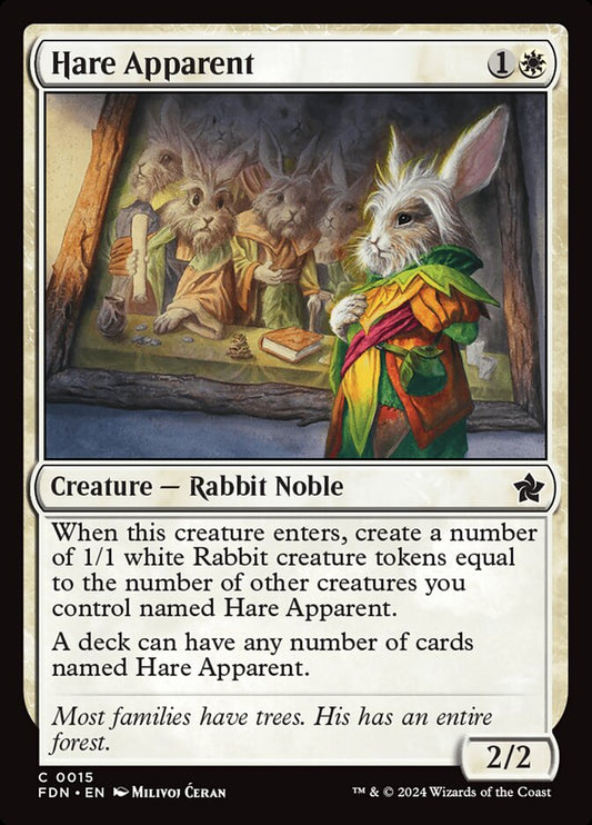 Hare Apparent - (Foil): Foundations