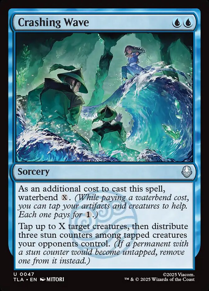 Crashing Wave - (Foil): Avatar: The Last Airbender