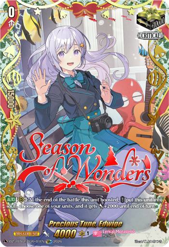 Precious Tune, Edwige: DZ Lyrical Booster 02: Lyrical Monasterio Season of Wonders