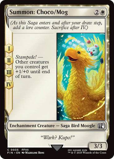 Summon: Choco/Mog: Final Fantasy