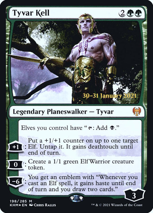 Tyvar Kell (Prerelease) (Kaldheim) - (Foil): Kaldheim Promos