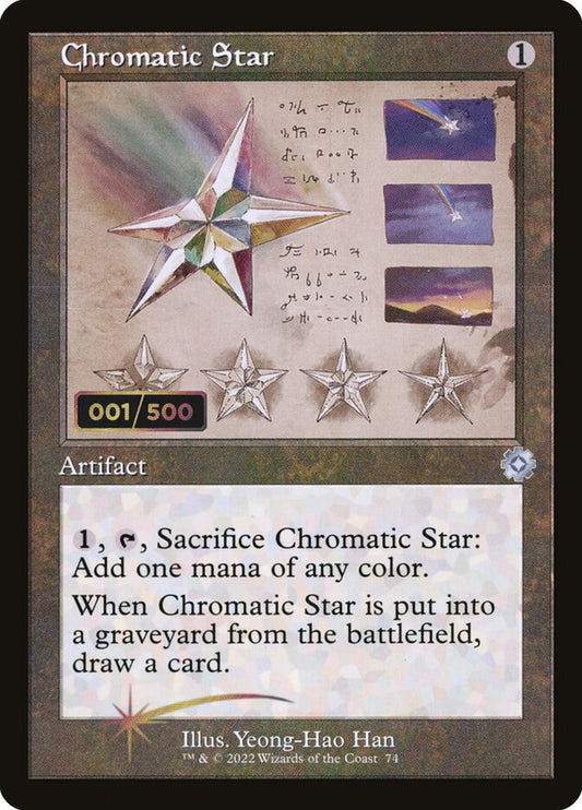 Chromatic Star - (Foil): The Brothers' War Retro Artifacts