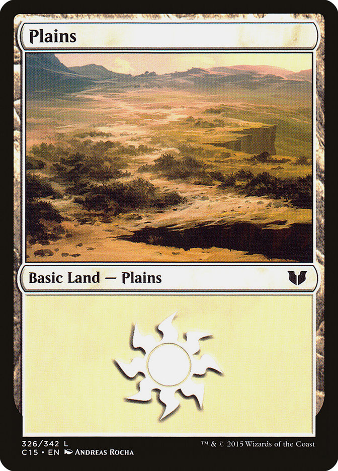 Plains (#326): Commander 2015