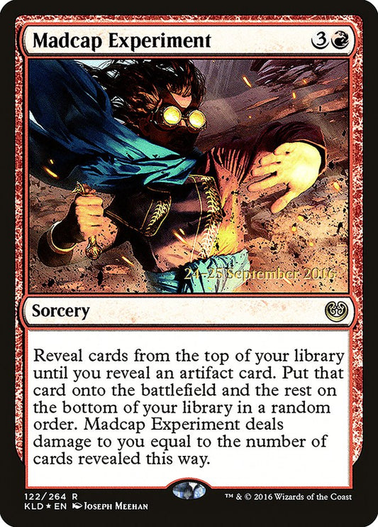 Madcap Experiment (Prerelease) (Kaladesh) - (Foil): Kaladesh Promos