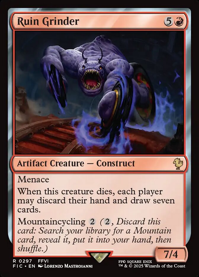 Ruin Grinder: Final Fantasy Commander