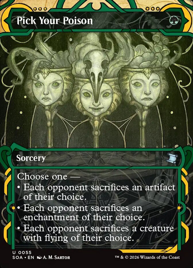Pick Your Poison: Secrets of Strixhaven Mystical Archive