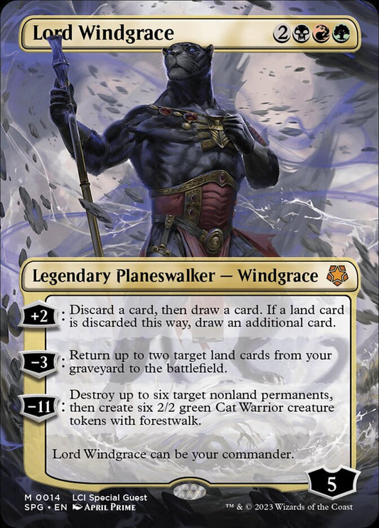 Lord Windgrace (Borderless) - (Foil): Special Guests