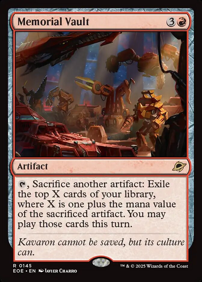 Memorial Vault - (Foil): Edge of Eternities