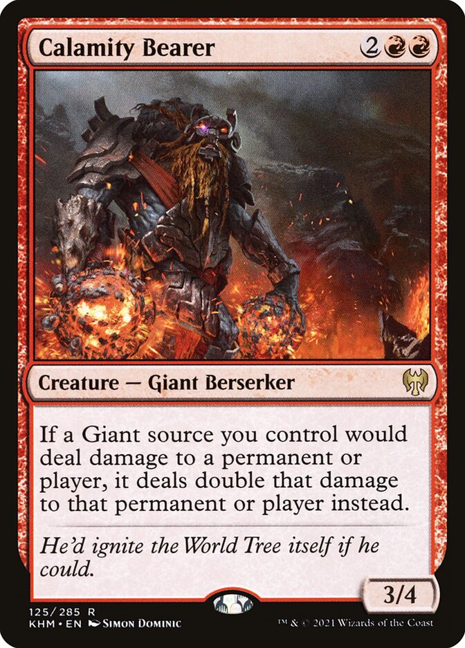 Calamity Bearer - (Foil): Kaldheim