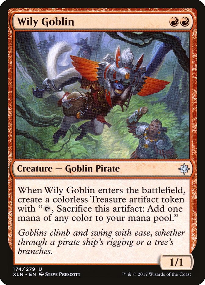 Wily Goblin - (Foil): Ixalan
