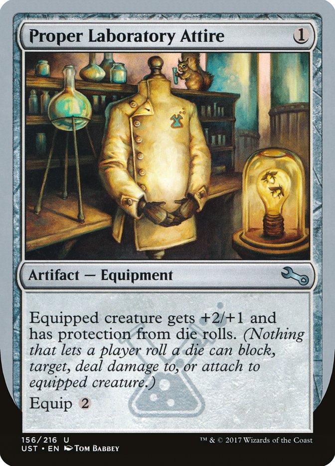 Proper Laboratory Attire - (Foil): Unstable