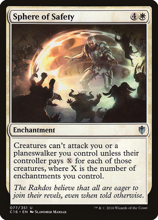 Sphere of Safety: Commander 2016