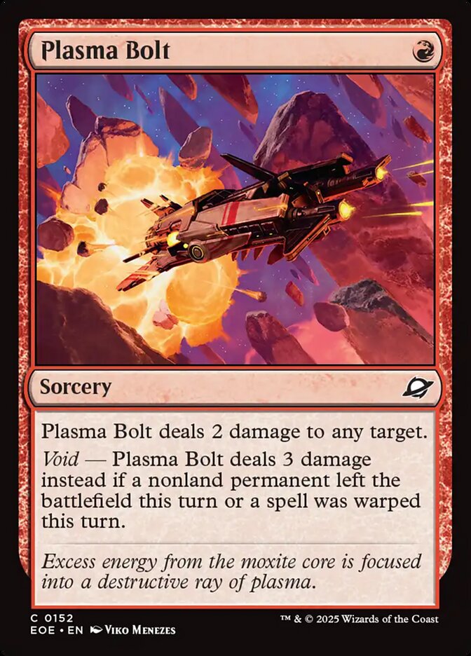 Plasma Bolt: Edge of Eternities