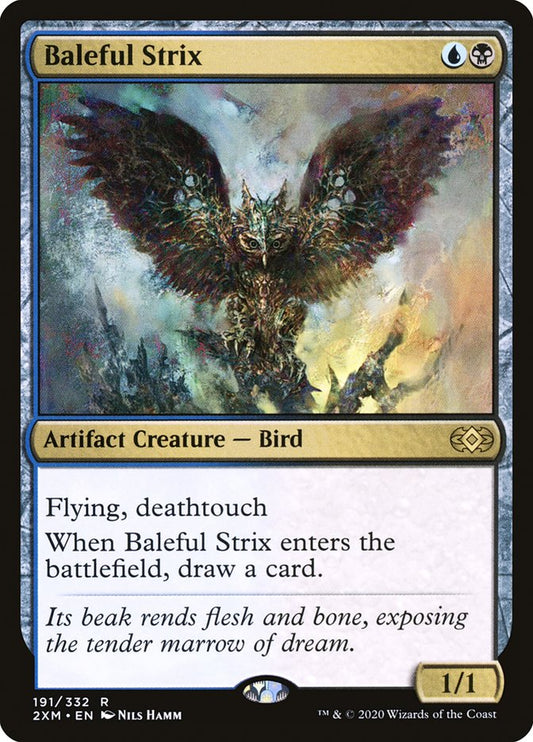 Baleful Strix - (Foil): Double Masters
