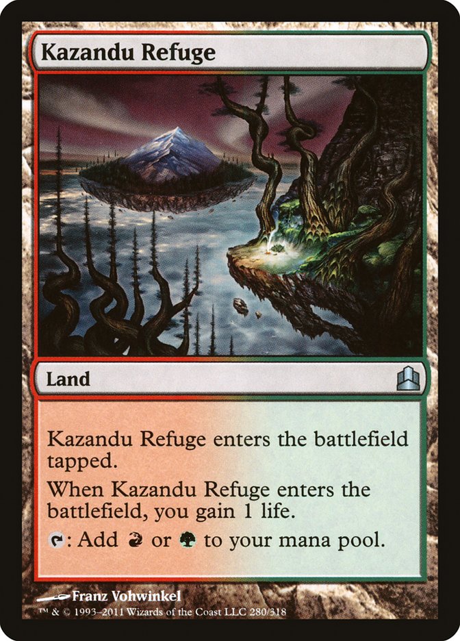 Kazandu Refuge: Commander 2011