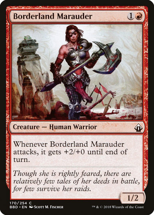 Borderland Marauder - (Foil): Battlebond