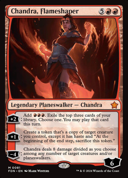 Chandra, Flameshaper: Foundations