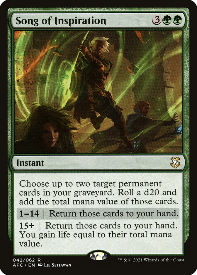 Song of Inspiration: Forgotten Realms Commander