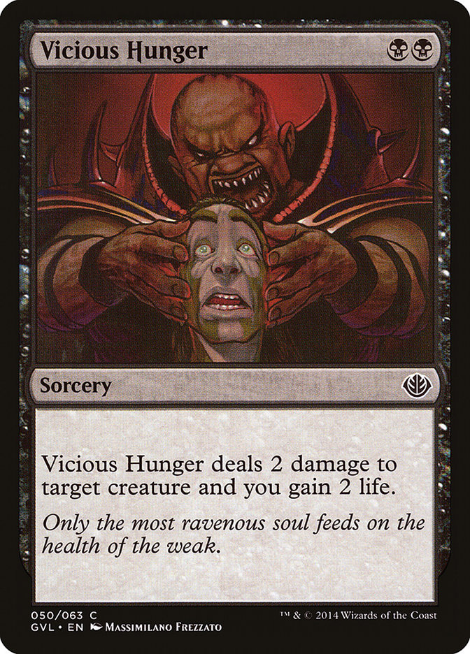 Vicious Hunger: Duel Decks Anthology: Garruk vs. Liliana