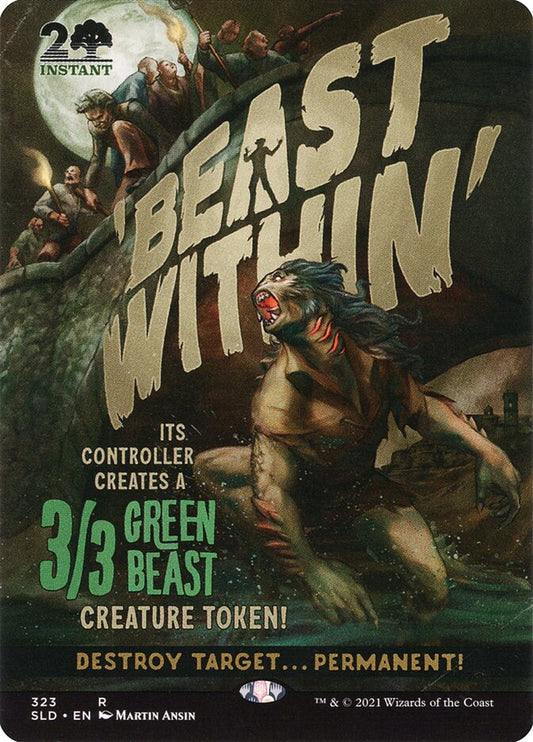 Beast Within (Secret Lair) (Borderless)