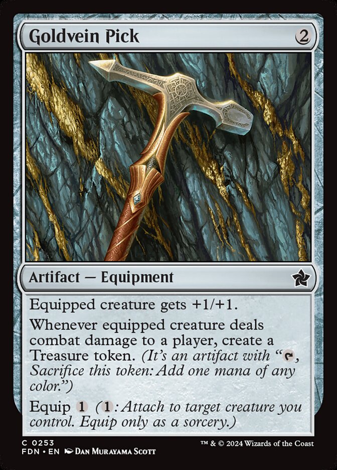 Goldvein Pick - (Foil): Foundations