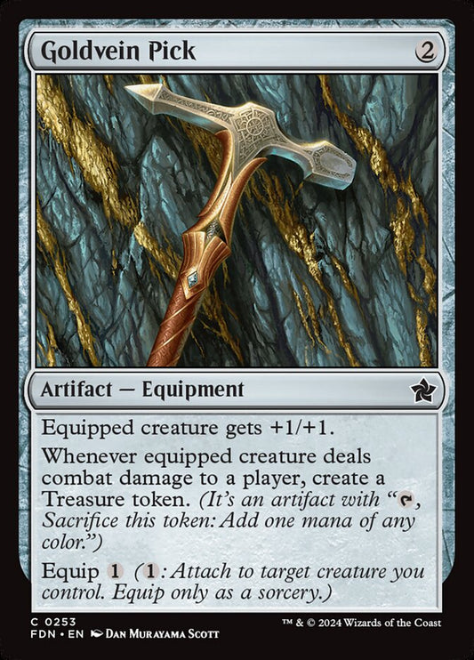 Goldvein Pick - (Foil): Foundations