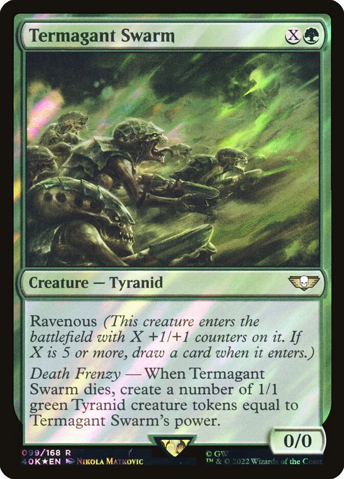 Termagant Swarm - (Foil): Warhammer 40,000 Commander