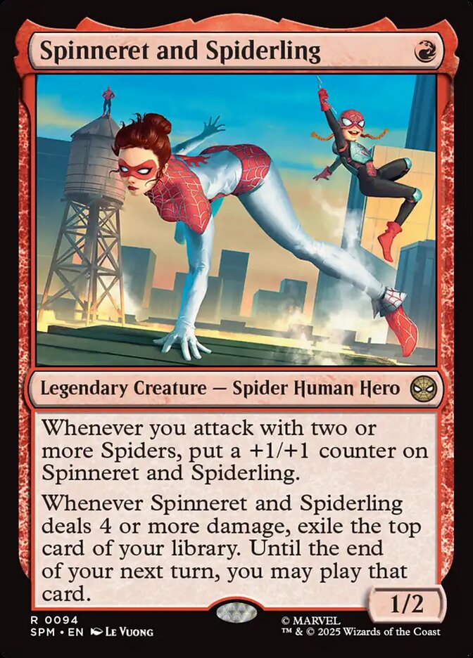 Spinneret and Spiderling - (Foil): Marvel's Spider-Man