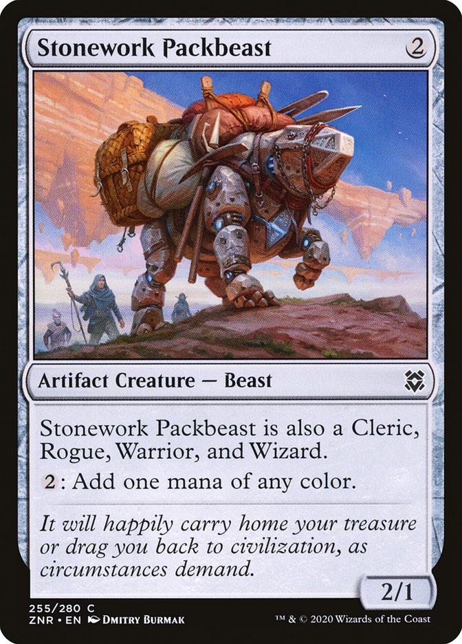 Stonework Packbeast: Zendikar Rising