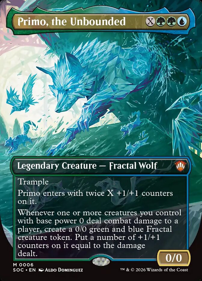 Primo, the Unbounded: Secrets of Strixhaven Commander