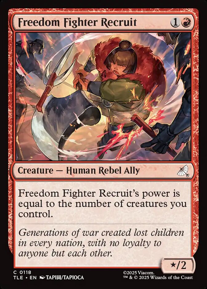 Freedom Fighter Recruit: Avatar: The Last Airbender Eternal