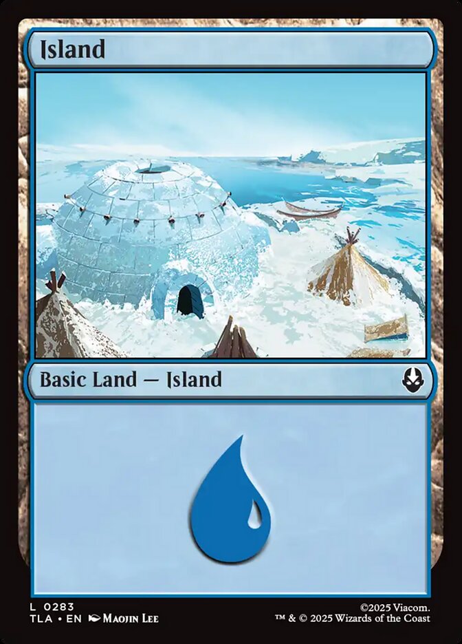 Island (#283) - (Foil): Avatar: The Last Airbender