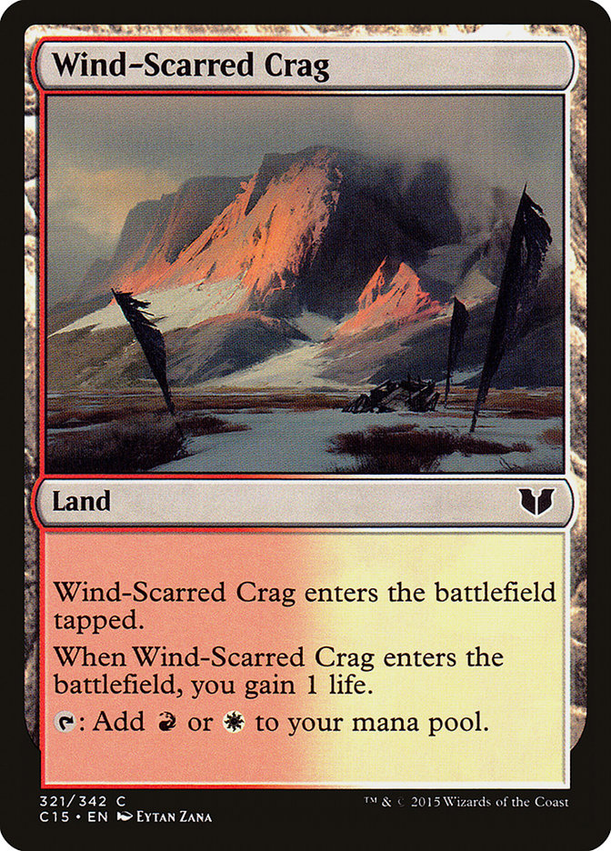 Wind-Scarred Crag: Commander 2015